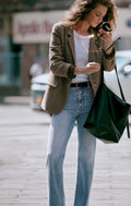 The Muse High-Rise Straight Denim