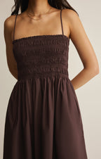 Cornelia Poplin Maxi Dress