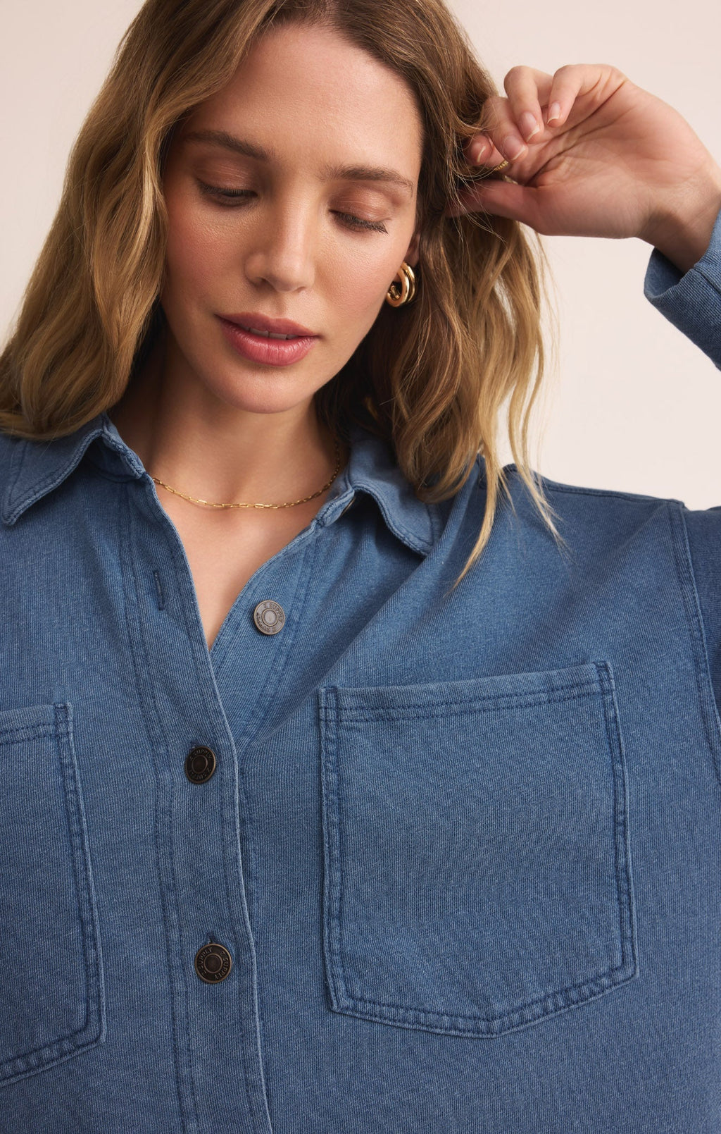 All Day Knit Denim Jacket