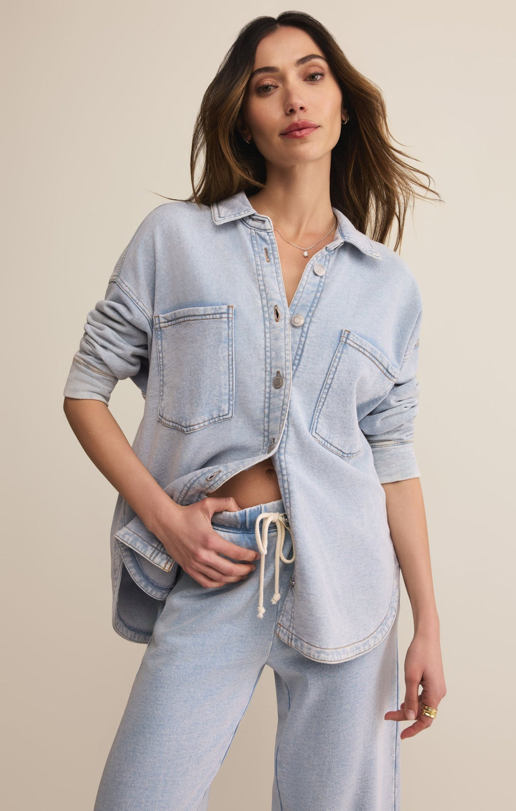 All Day Knit Denim Jacket