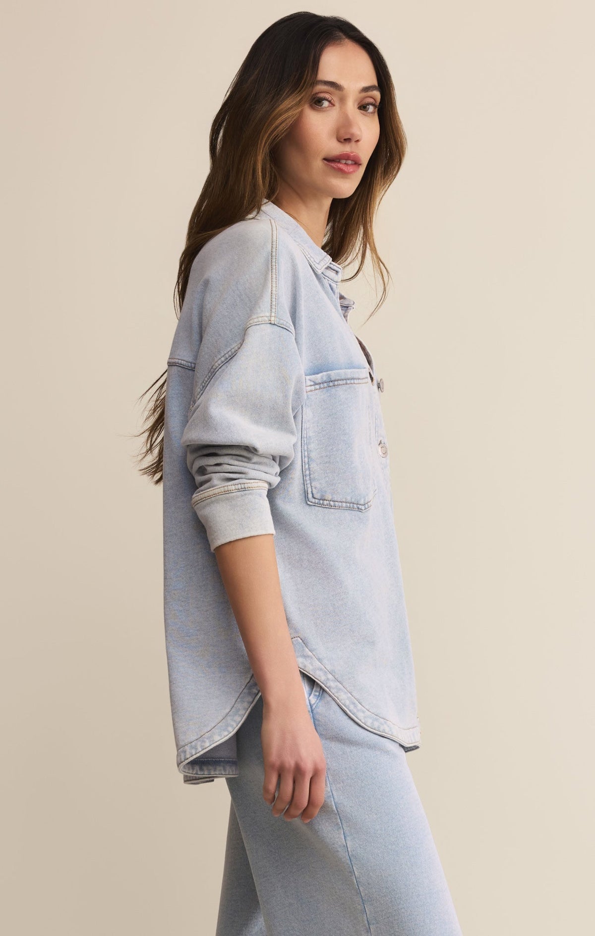 All Day Knit Denim Jacket