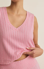 Sloane V-Neck Rib Tank