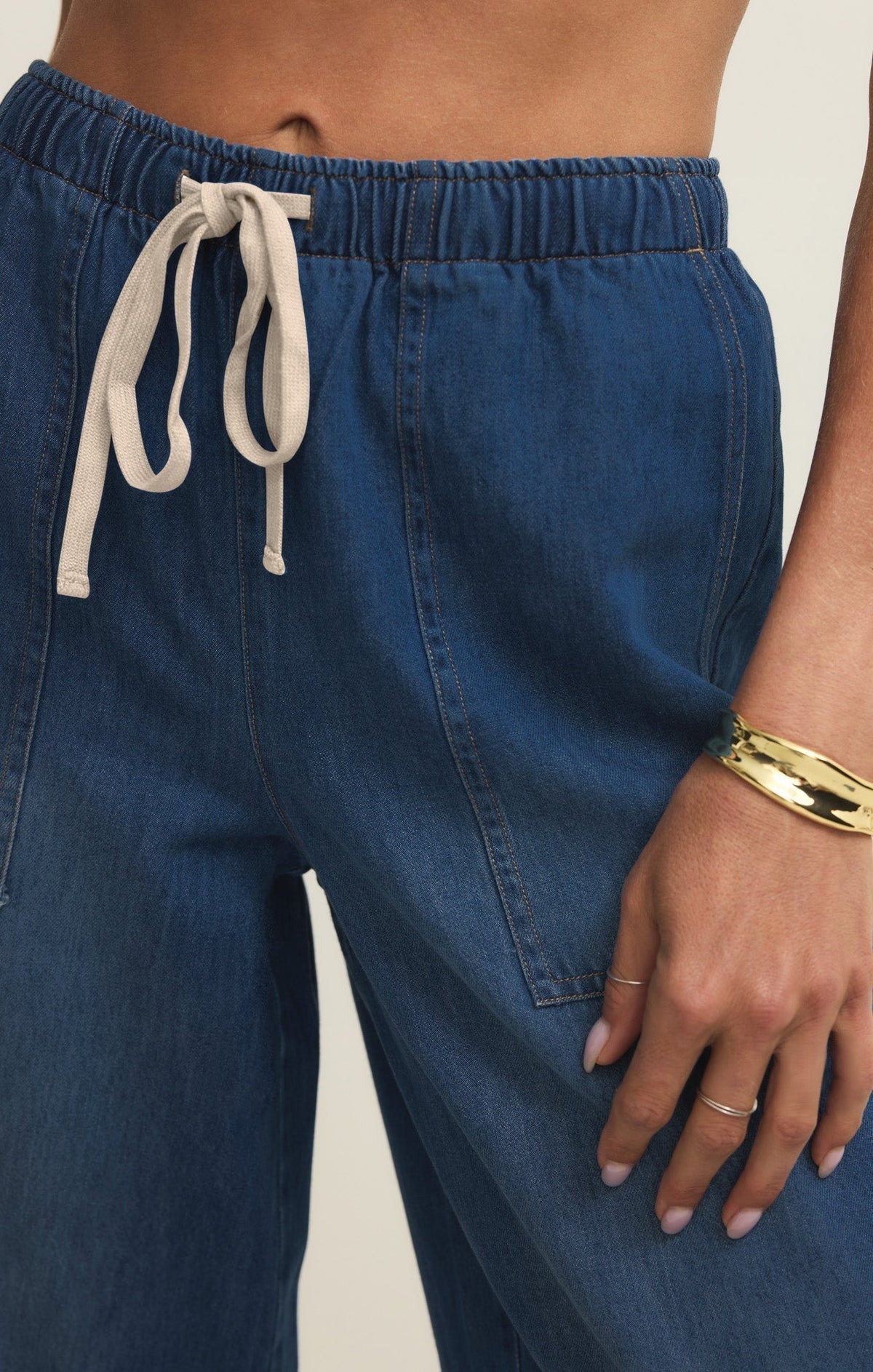 Daycation Denim Utility Pant