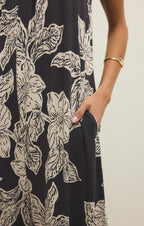 Flared Asha Floral Jumpsuit