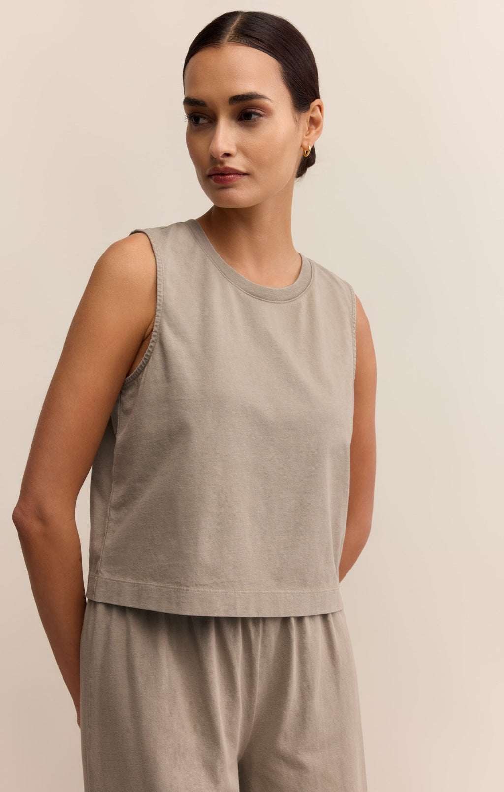 Sloane Cotton Jersey Tank