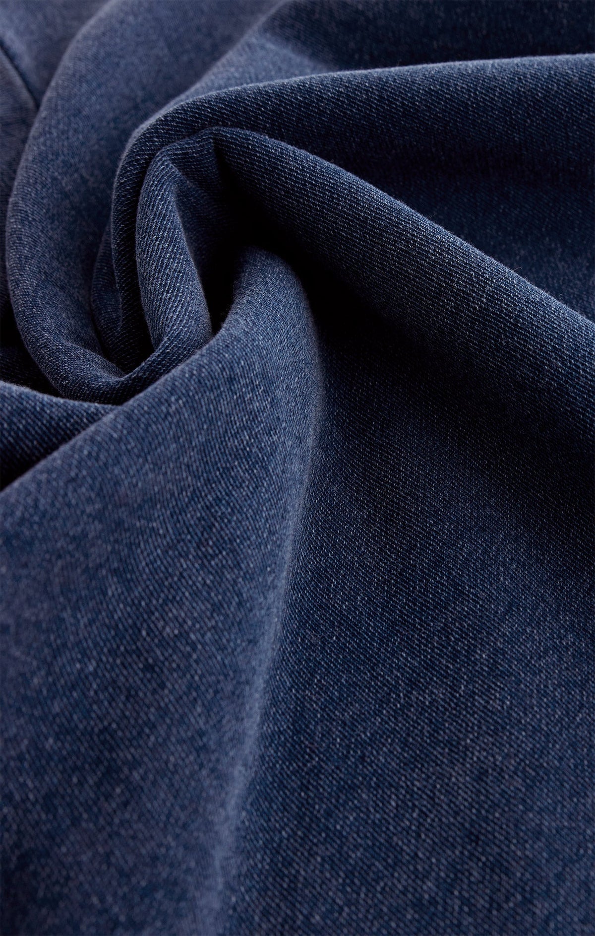 Circuit Knit Denim Sweatshirt