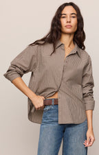 On Duty Gingham Button Up Shirt